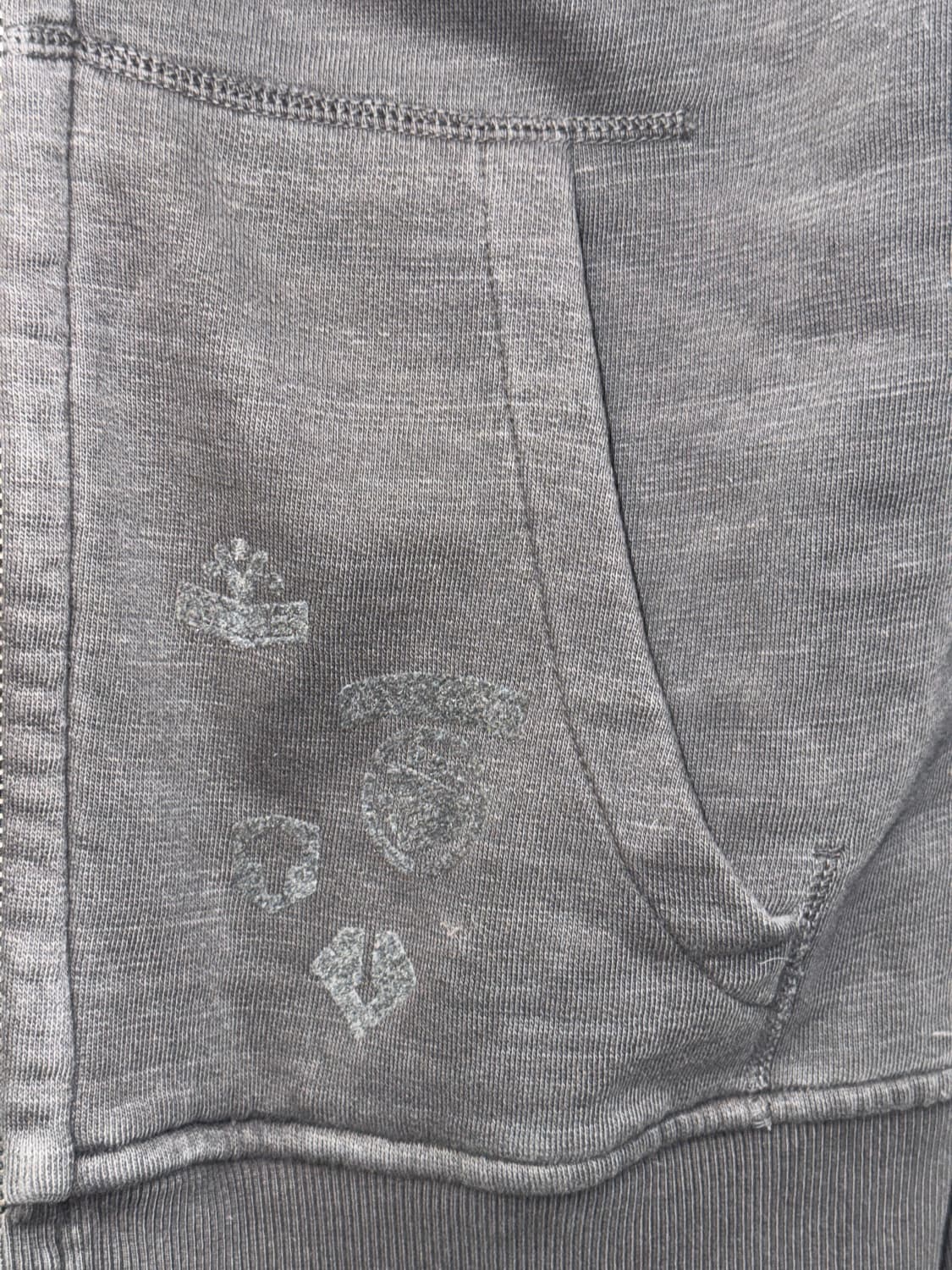 DIESEL charcoal washing long hood zipup 상품이미지6