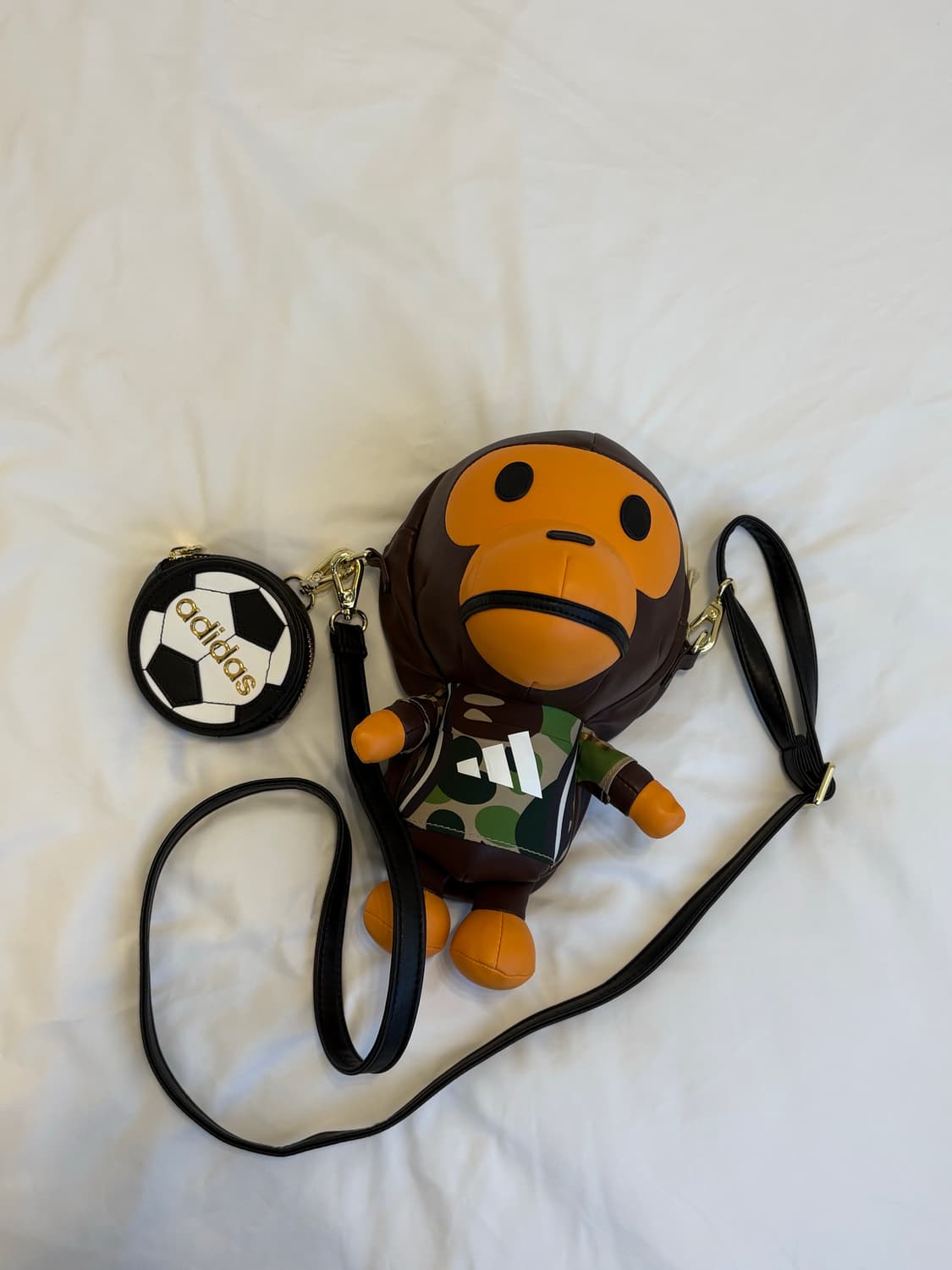 아디다스 x 베이프 베이비 마일로 백 어번 상품이미지2