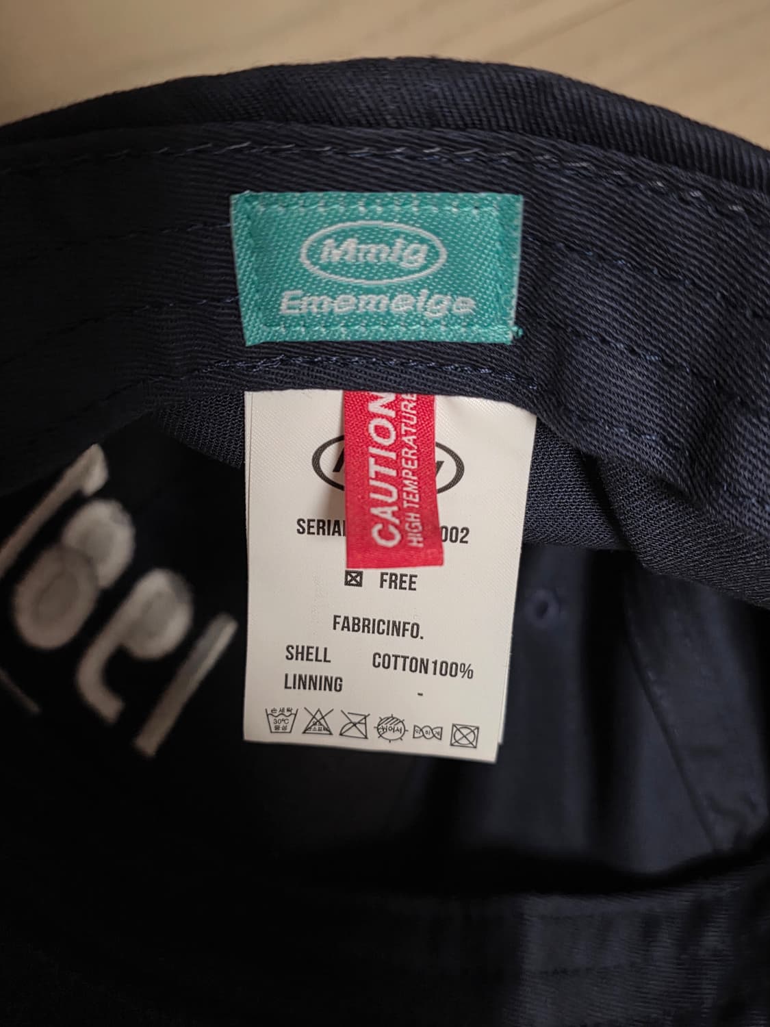 Mmlg 1987 볼캡 navy 상품이미지3