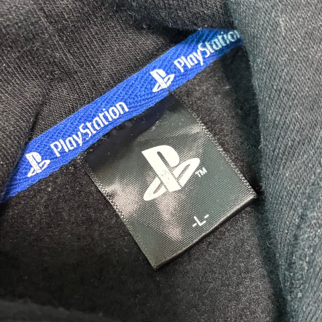 플레이스테이션 오피셜 로고 그래픽 후드 티셔츠 상품이미지2