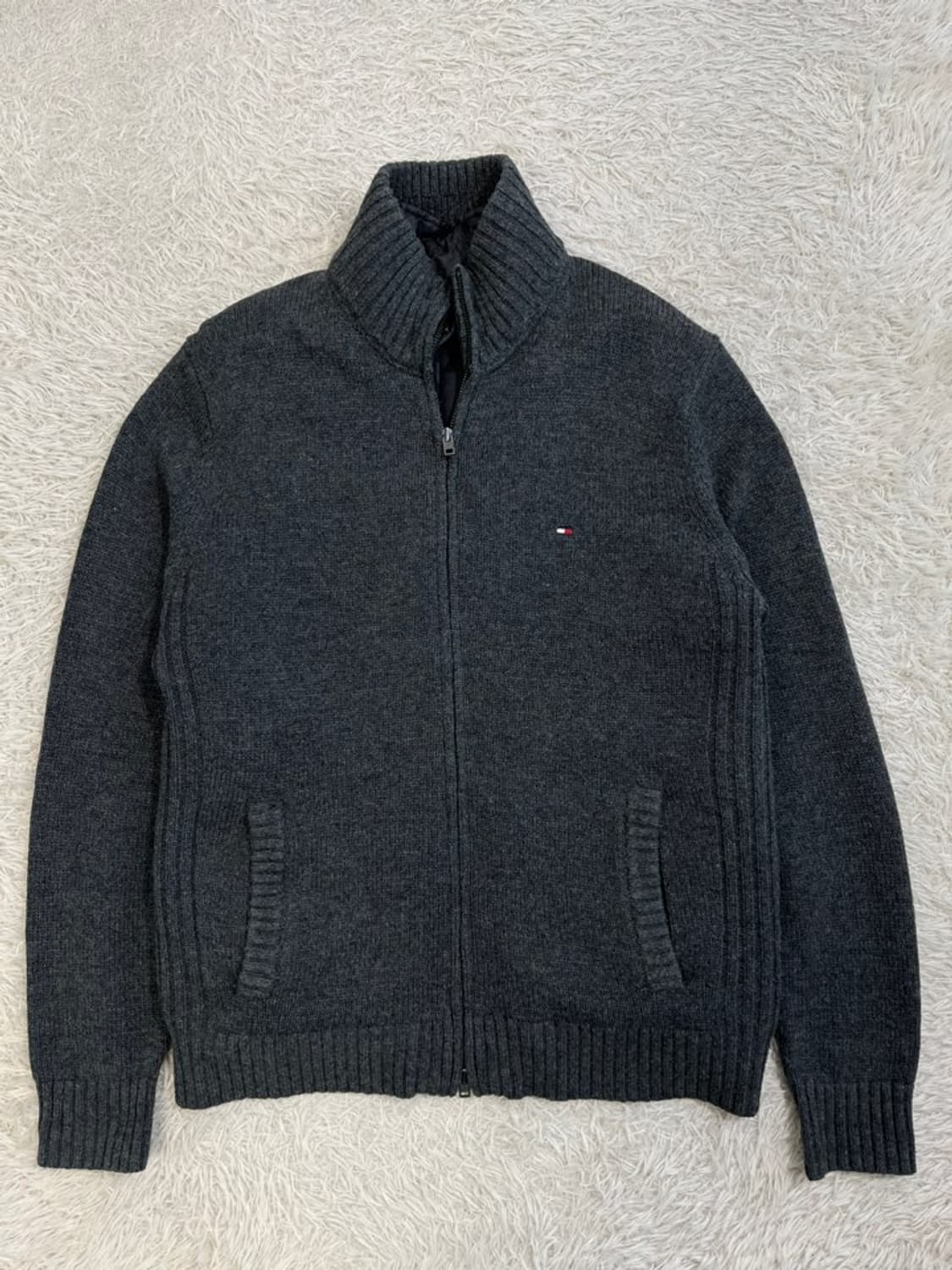 타미 힐피거 니트 집업 가디건/#527 상품이미지1