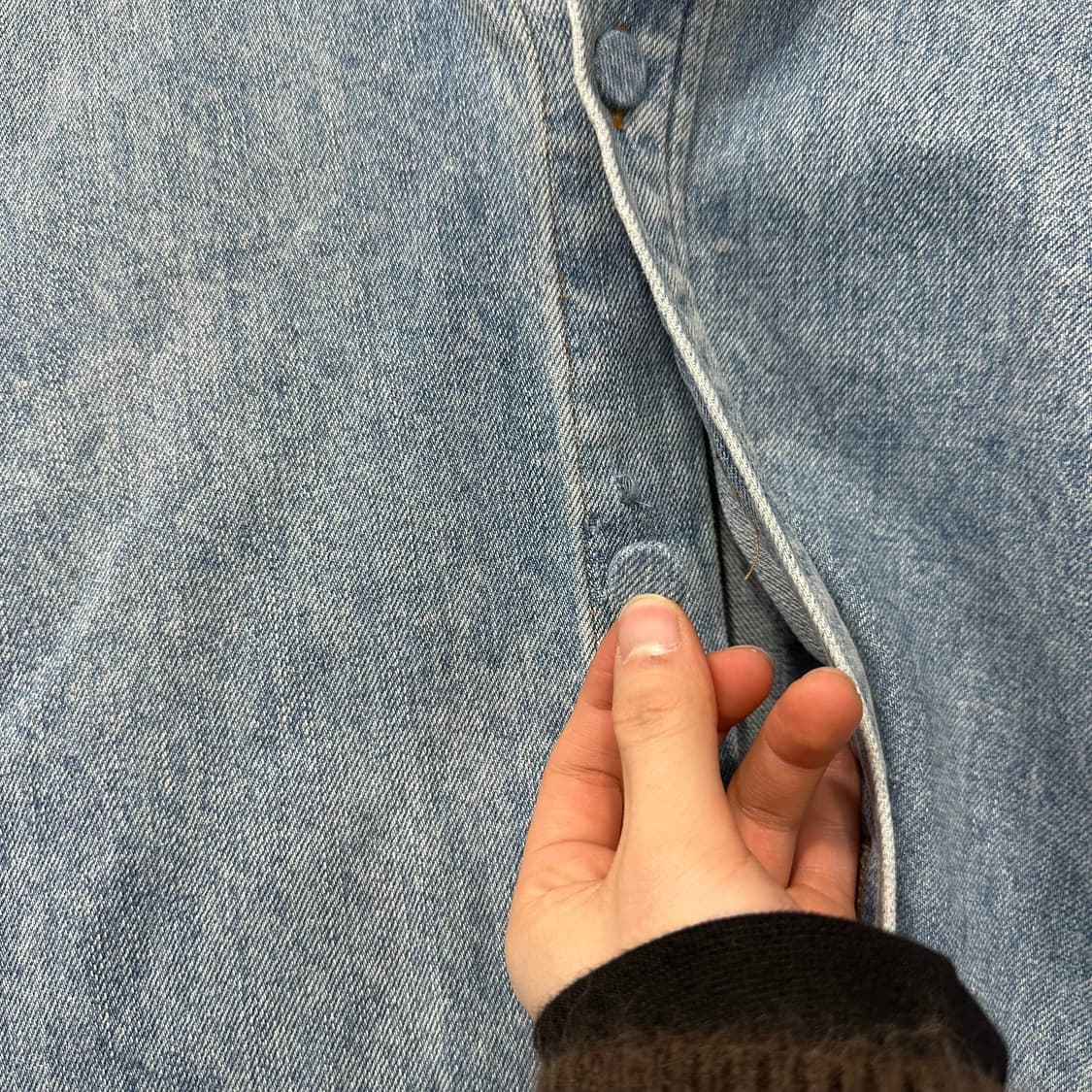 아크네스듀디오 버튼업 데님 셔츠 상품이미지2