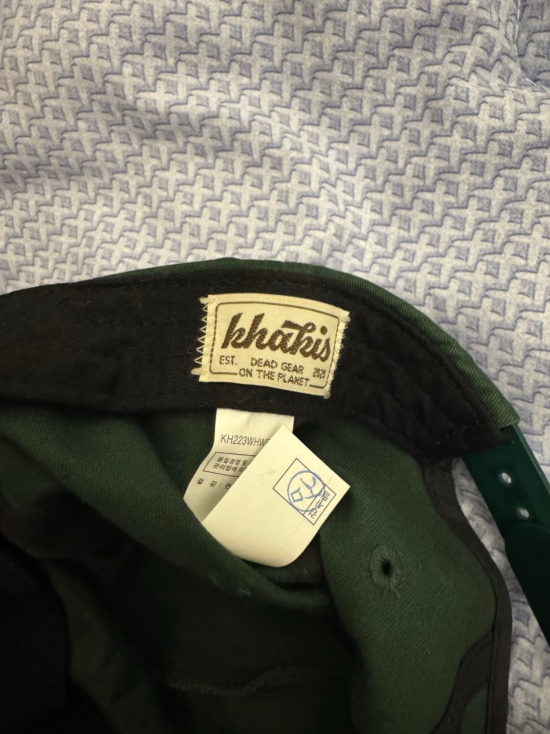 카키스 트러커 캡  상품이미지3