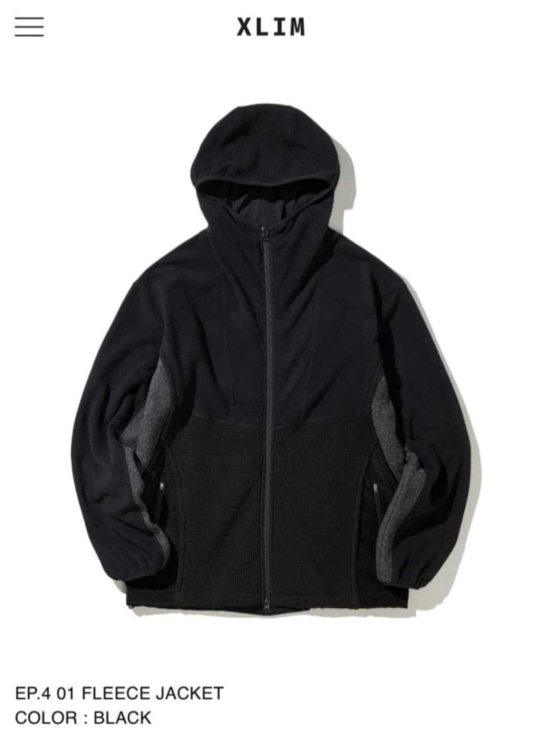 ⭐️구매⭐️ xlim ep4 01 FLEECE 1,2 SIZE  상품이미지1