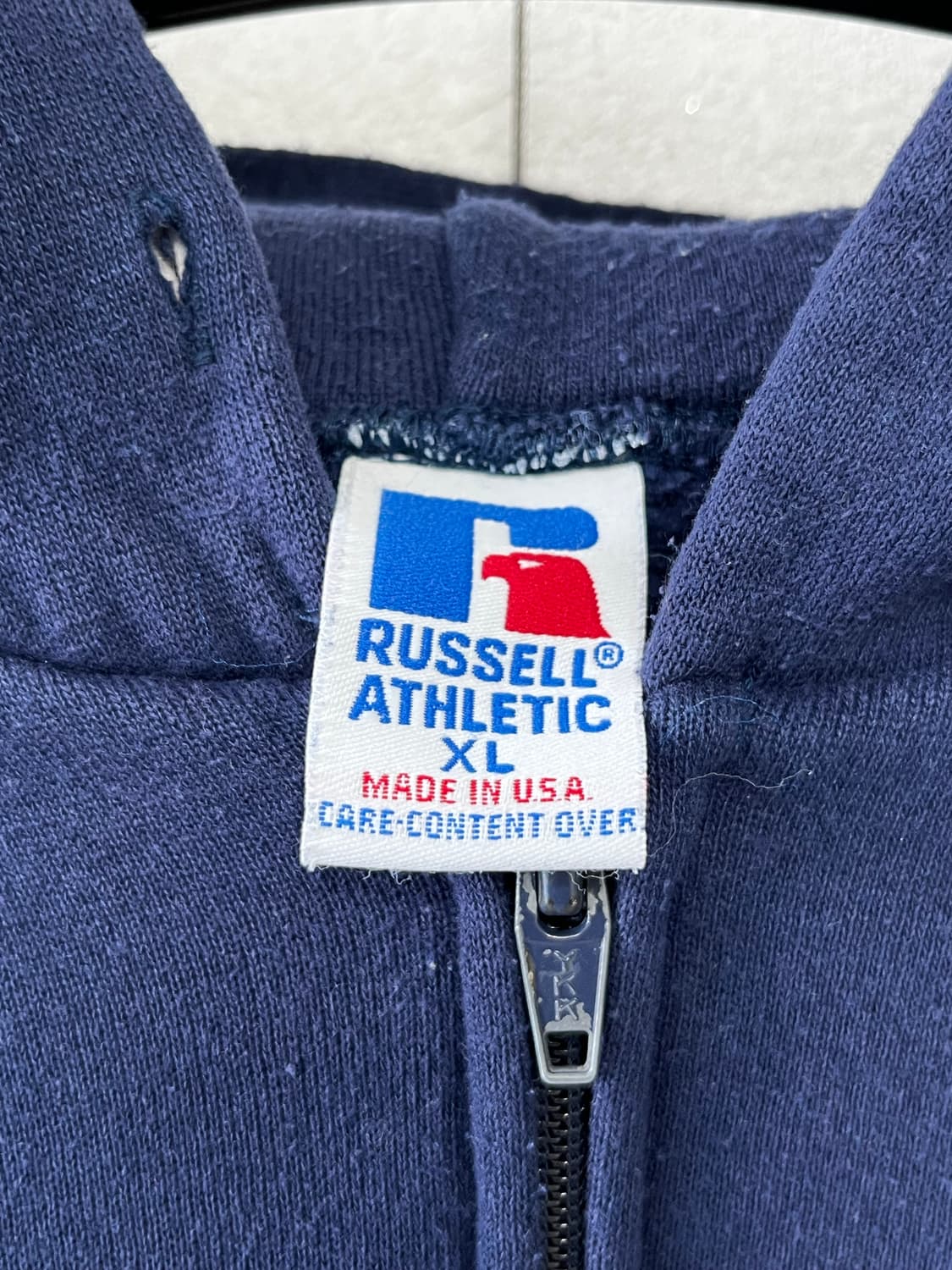 90s russell athletic hoodie zip 상품이미지5