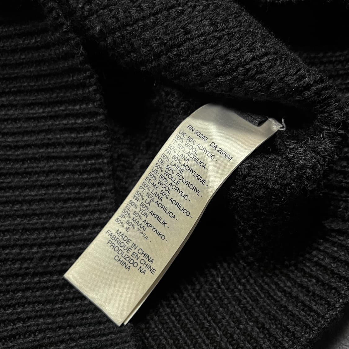 Diesel 디젤 패턴 브이넥 니트 상품이미지7