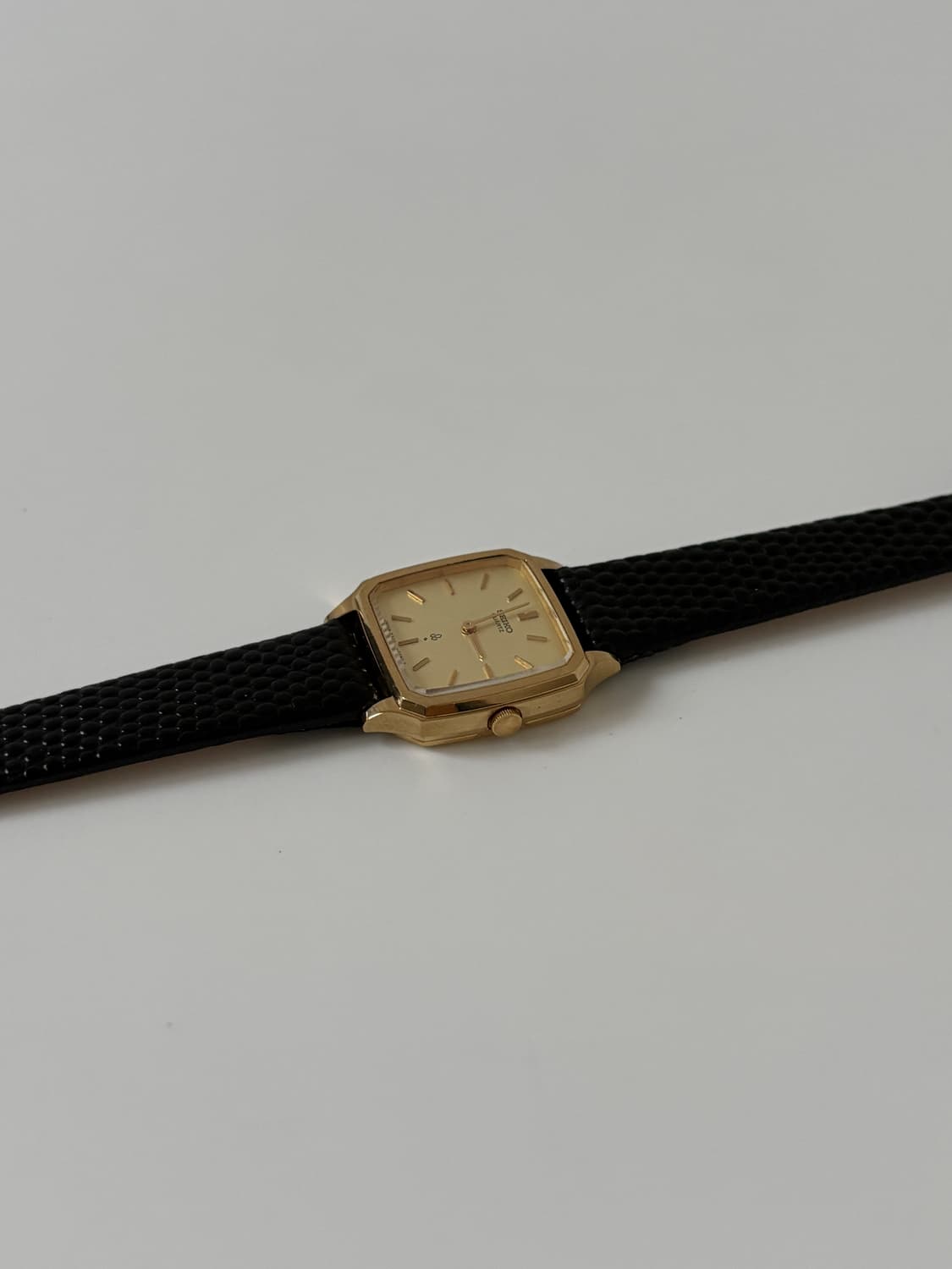 1980s Gold Square Ladies Quartz 상품이미지5