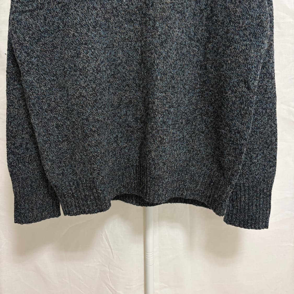 펜들턴 셔틀랜드울 멜란지 니트 / 차콜, L 상품이미지3