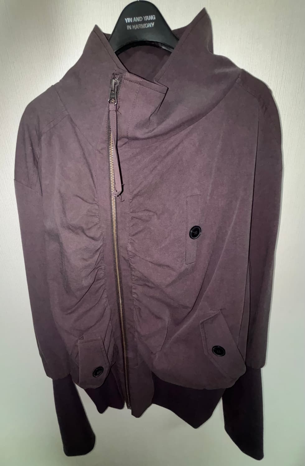 인앤양인하모니 셔링 자켓 빈티지 퍼플 Shirring jacket 상품이미지3