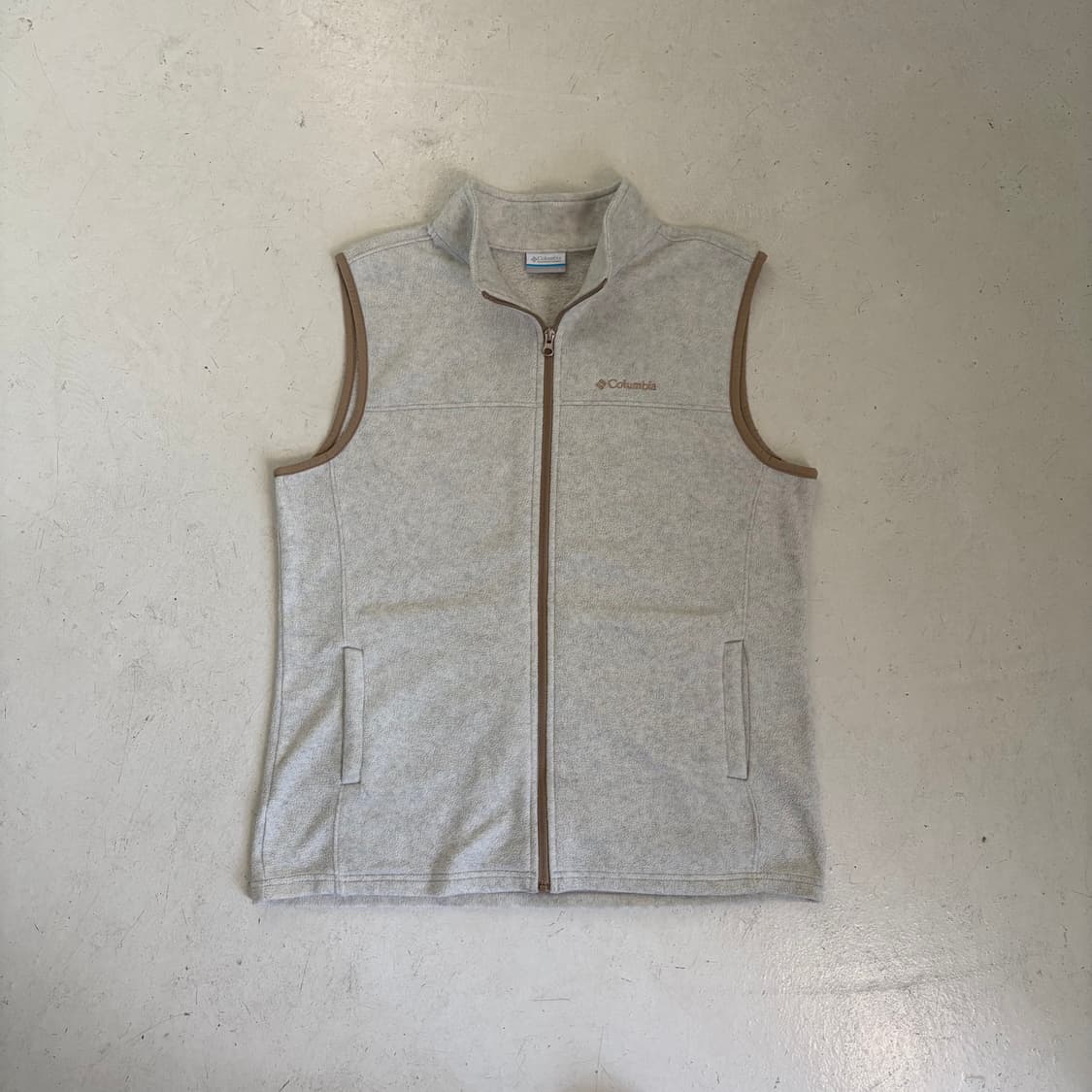 컬럼비아 빈티지 플리스 집업 베스트 L 상품이미지1