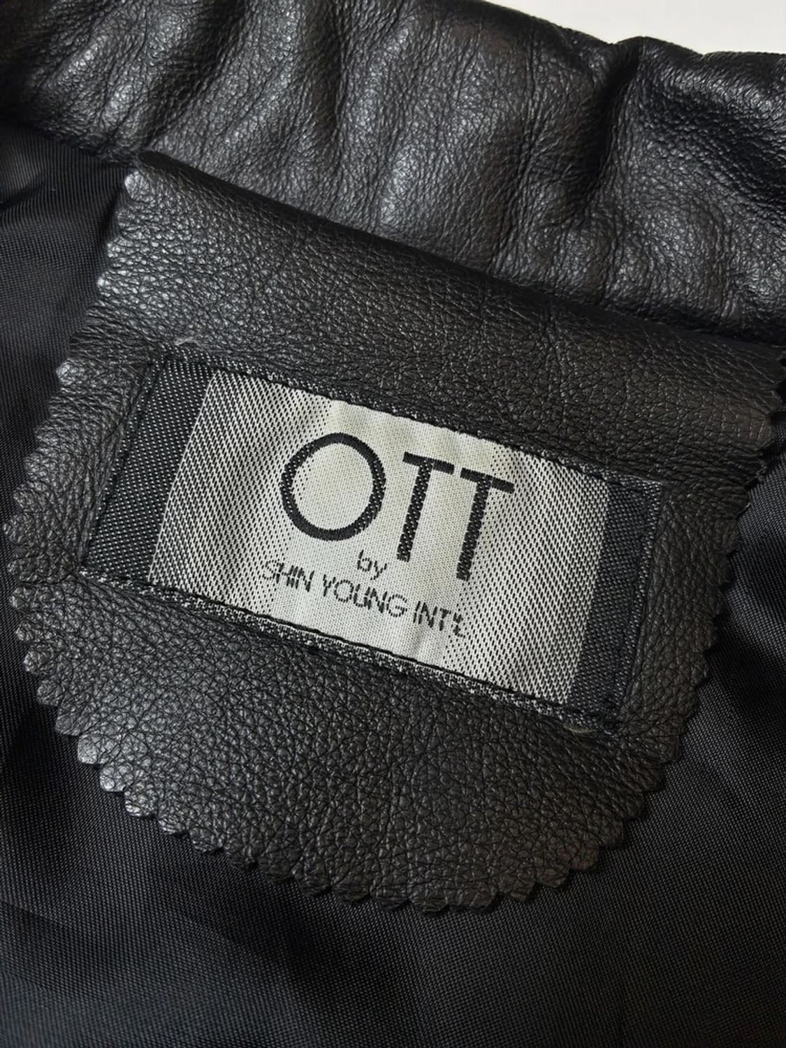 OTT 90's 하프 소가죽 자켓 PN8177 상품이미지7