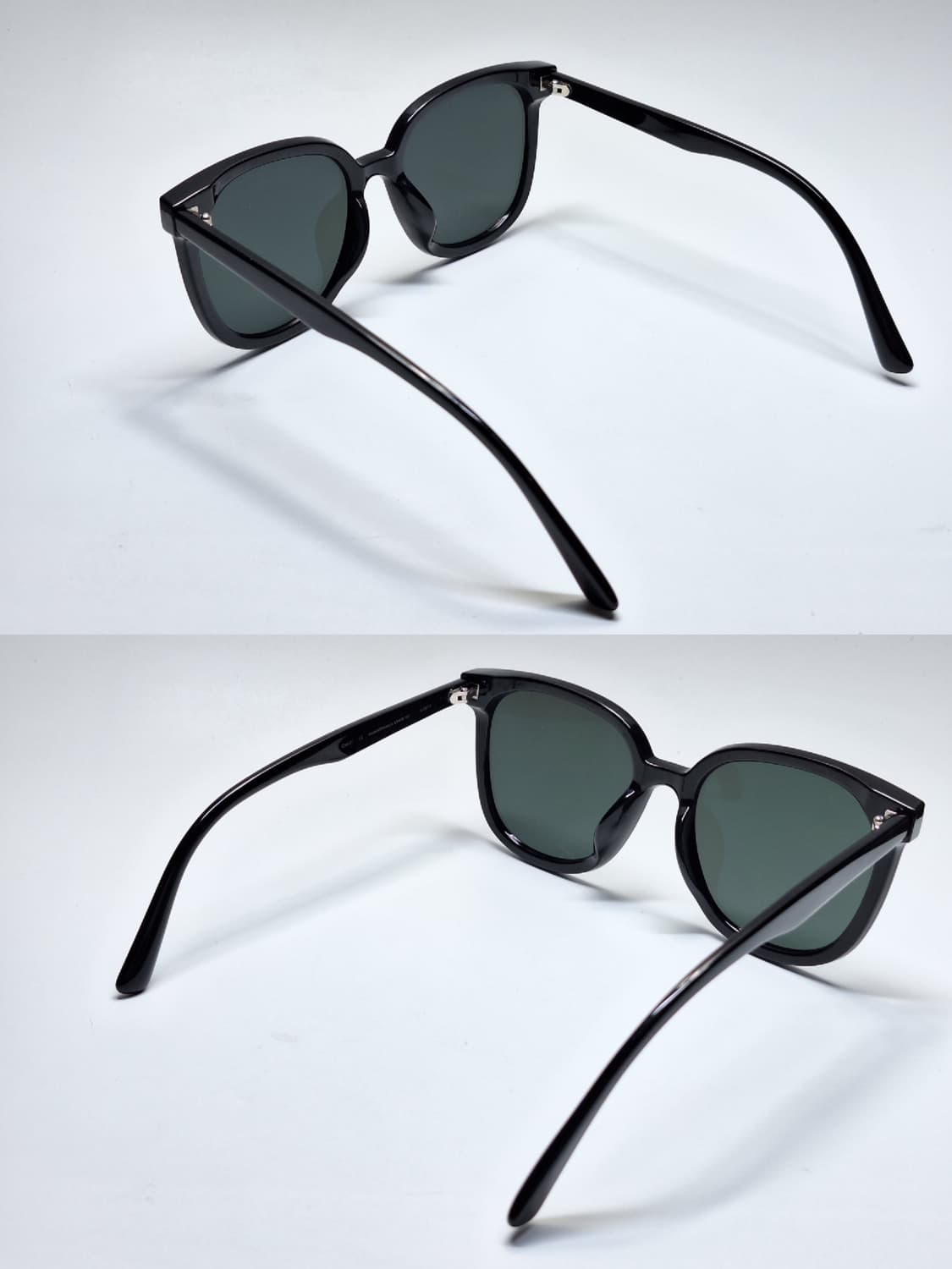 일본 수입 빅사이즈 블랙 선글라스 겸 안경테 65mm/y2k 스포티룩 상품이미지5