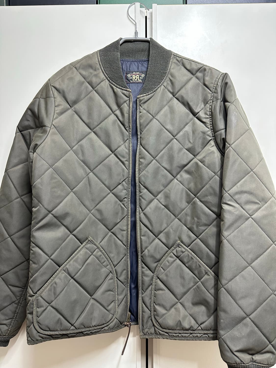 Rrl 23FW 퀼팅 보머자켓 S 상품이미지1