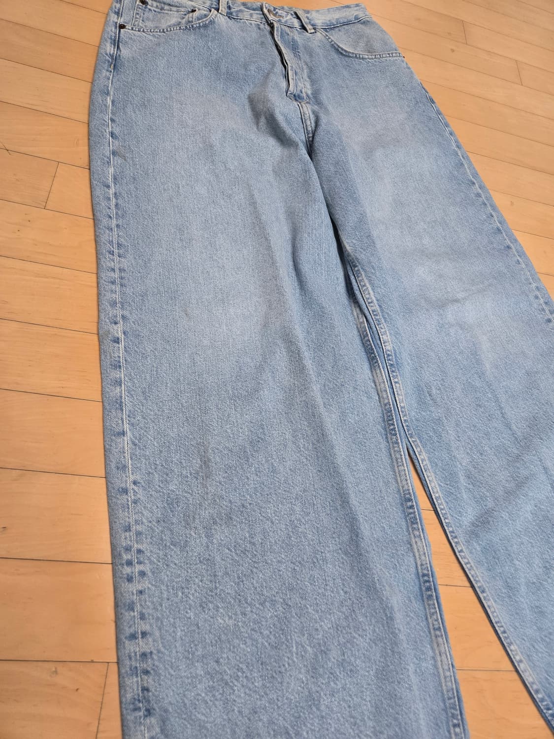 ZARA 와이드 데님 팬츠 EUR42 34인치 상품이미지6