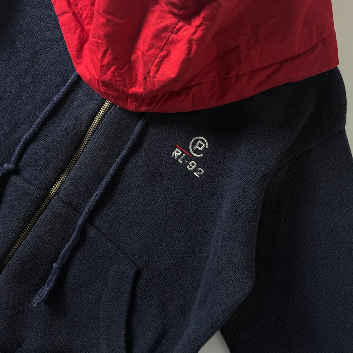 Polo 폴로 랄프로렌 90‘s RL-92 니트 후드집업 상품이미지3