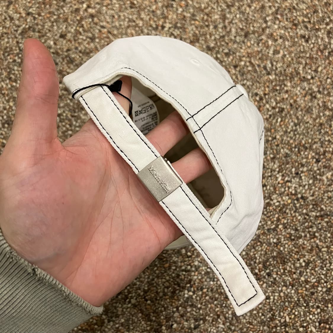 130 마뗑킴 스티치 볼캡 모자 상품이미지2