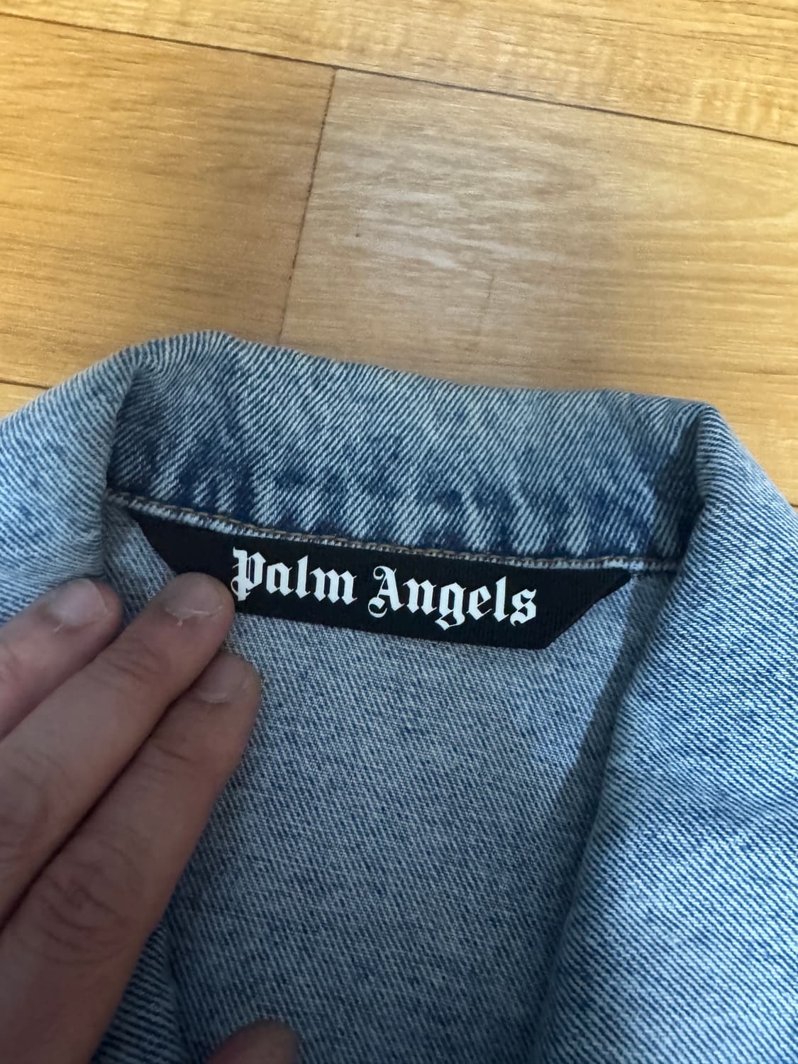 팜엔젤스 백로고 연청데님 자켓 M 상품이미지2