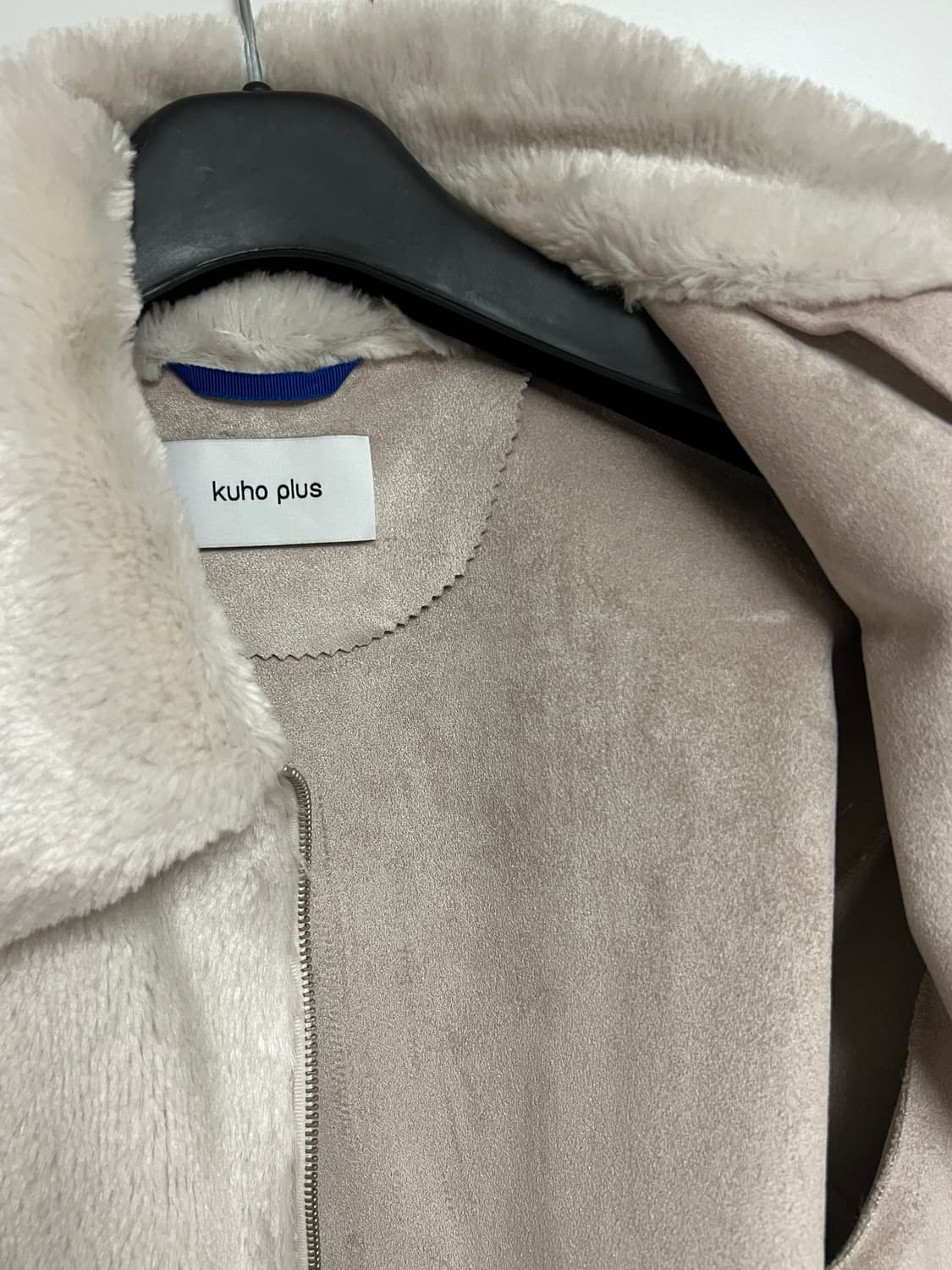 구호 플러스 베이지 크롭 퍼자켓 상품이미지7