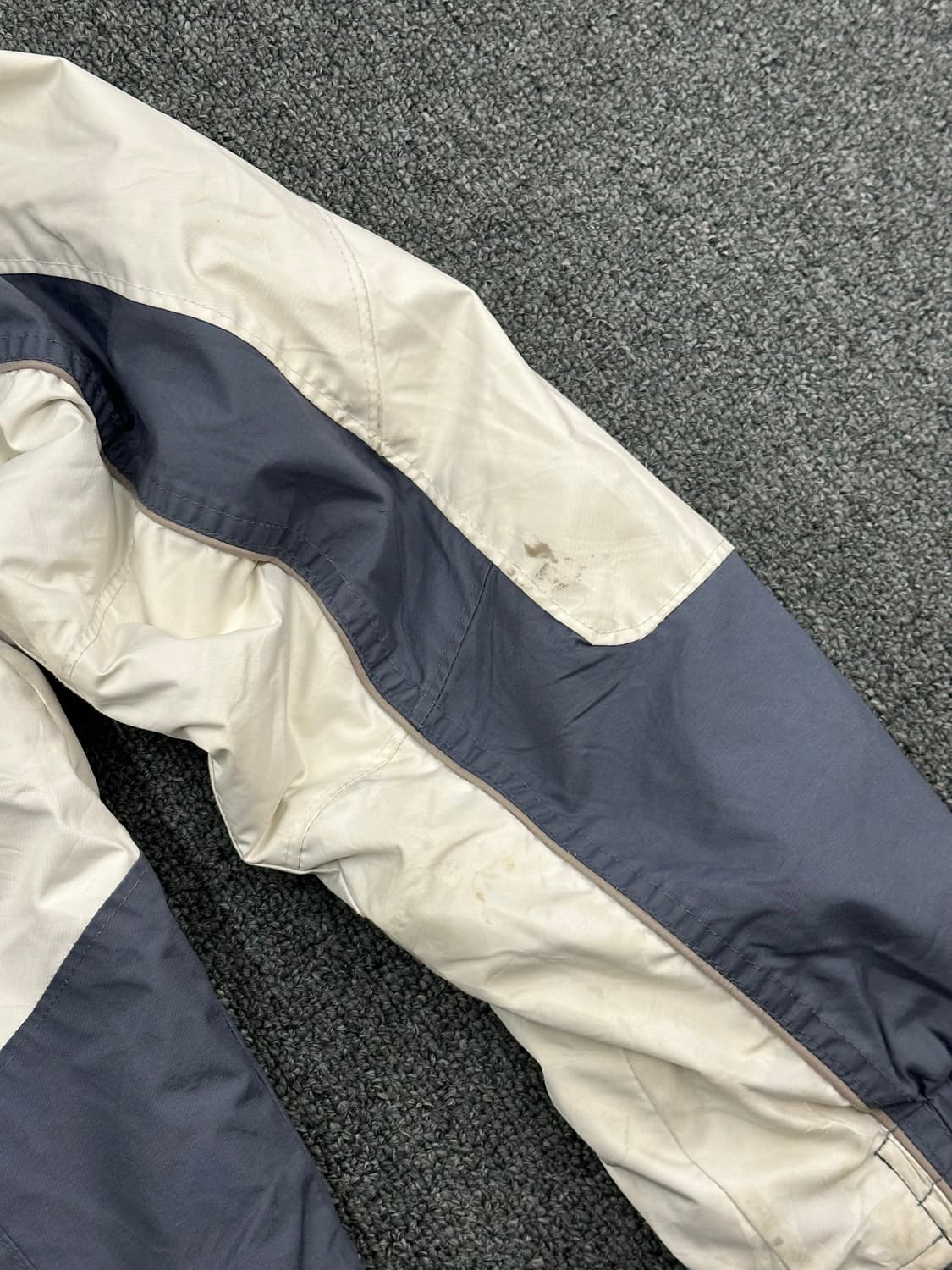 M)콜롬비아 고프코어 배색 하프집업 패딩 바람막이 상품이미지9