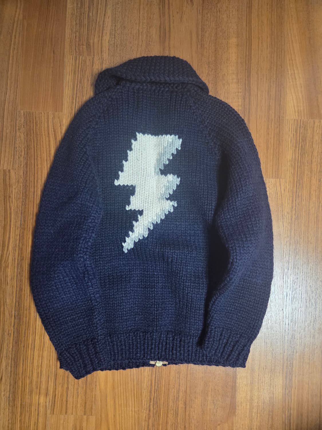 카나타 코위찬 짚업 카디건 자켓 네이비 상품이미지4