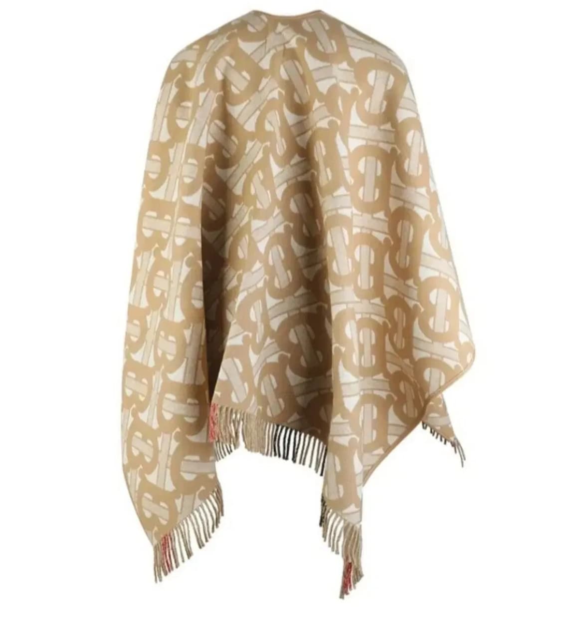 버버리 울 케시미어 케이프 판쵸 상품이미지8