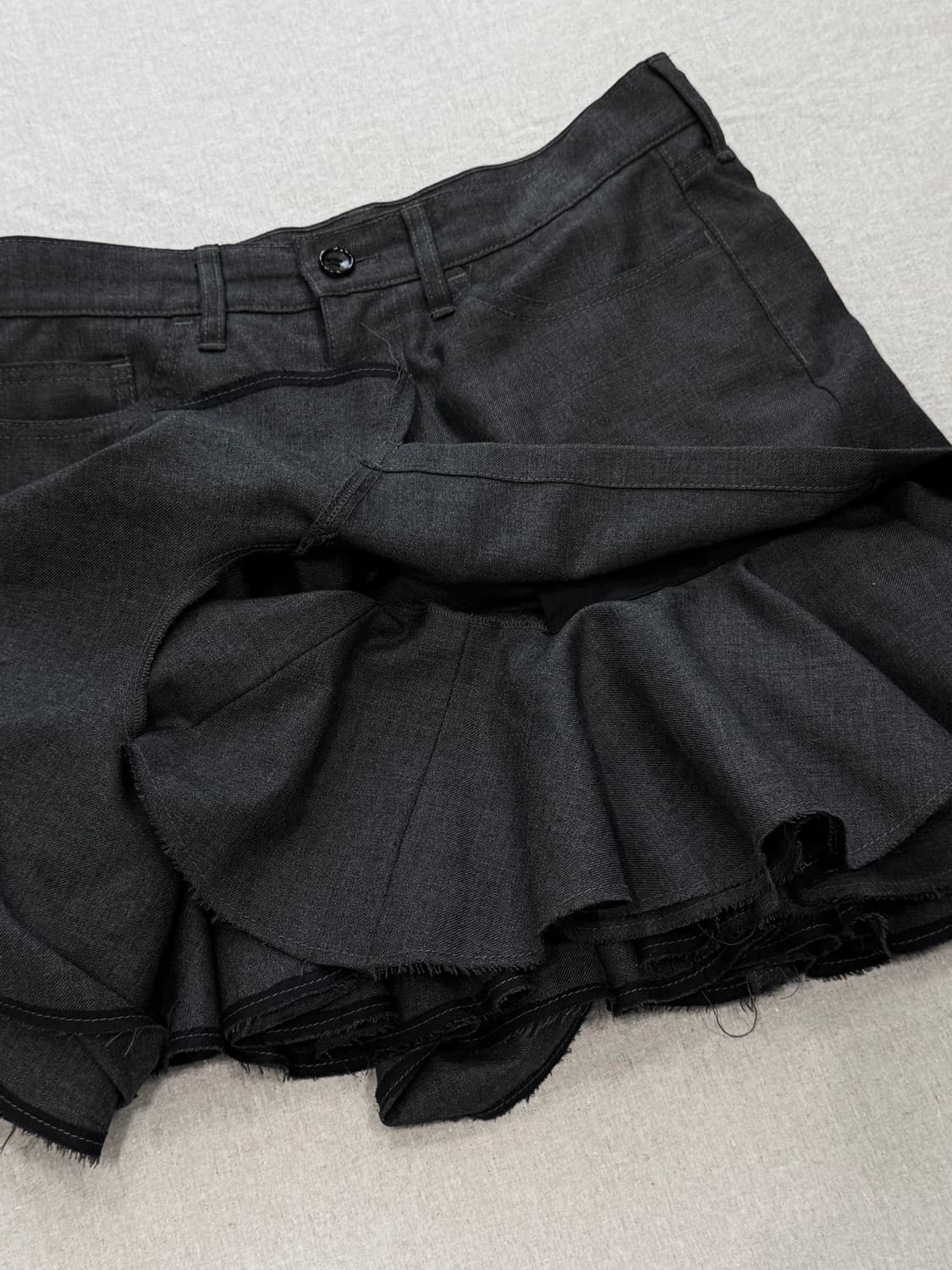 준야와타나베 09ss 레이어드 프릴 스커트 상품이미지7