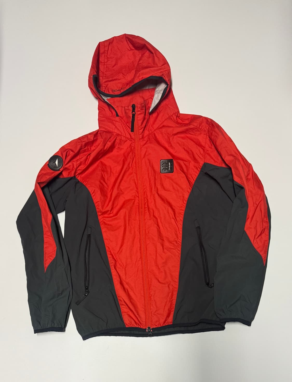 코오롱스포츠 등산 가벼운 후드 바람막이 L 상품이미지1