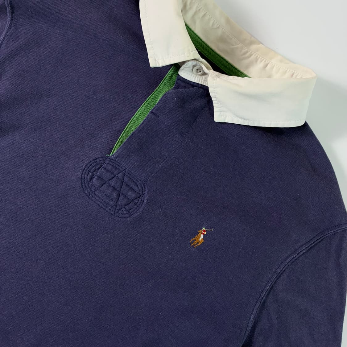 Polo  폴로 랄프로렌 자수 코튼 바이올렛 럭비티 상품이미지3