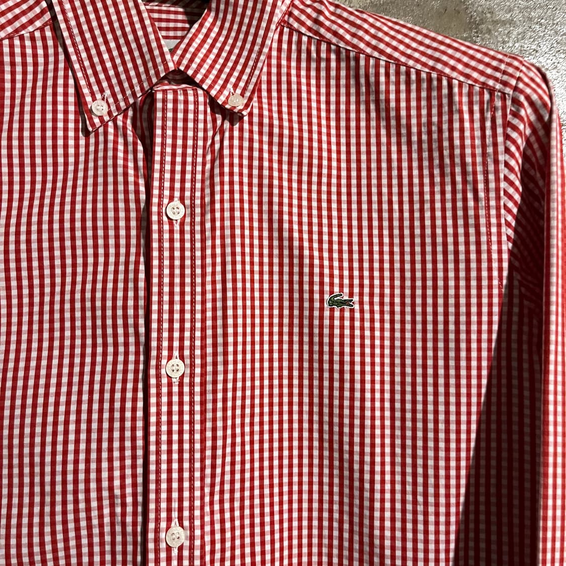 라코스테 체크셔츠 상품이미지2