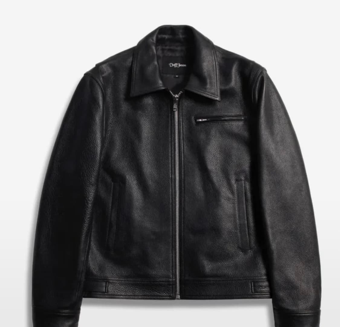 도프제이슨 카우하이드 레더자켓 S 상품이미지3