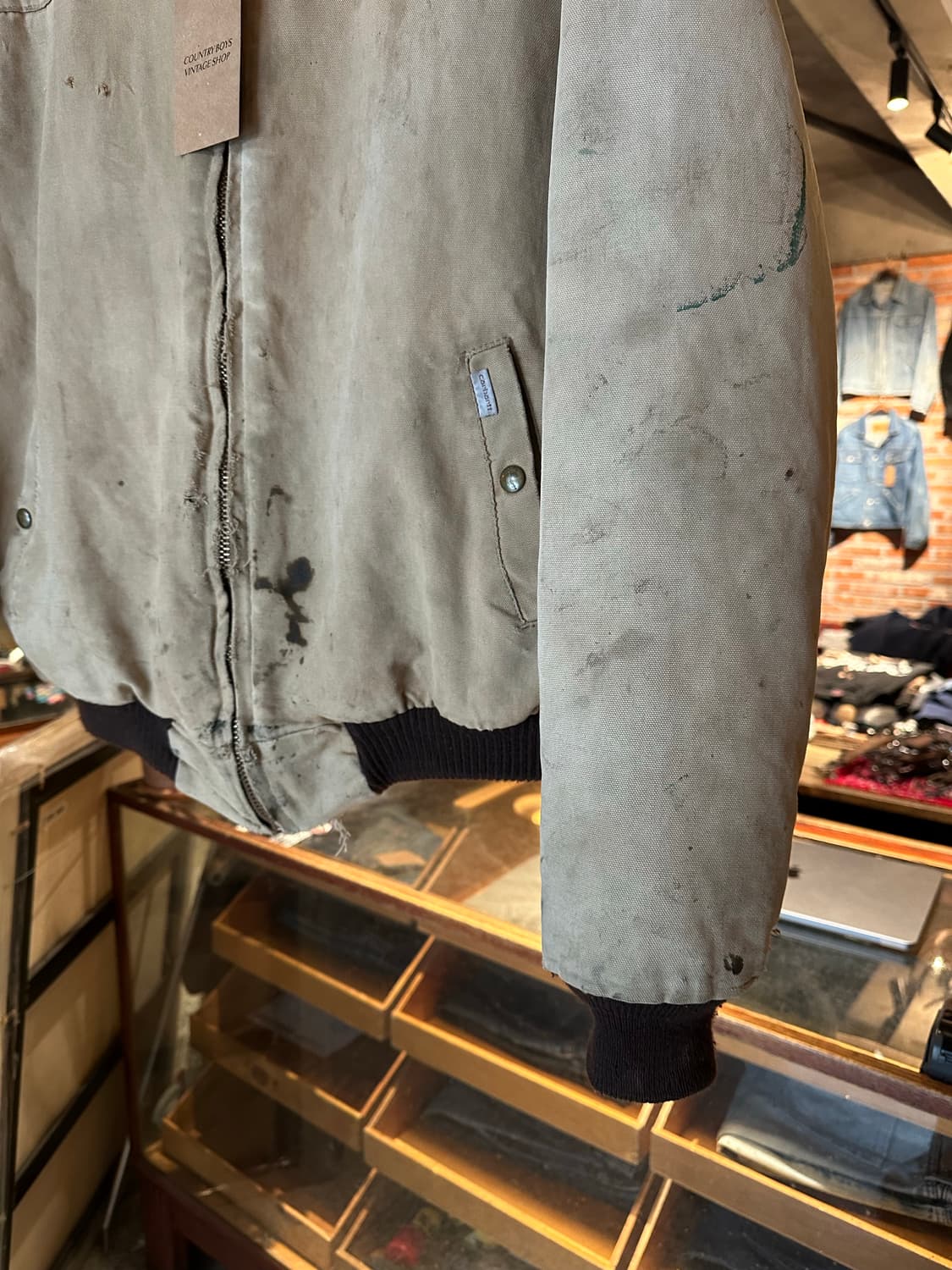 80s USA 빈티지 칼하트 산타페 워크 자켓 상품이미지2