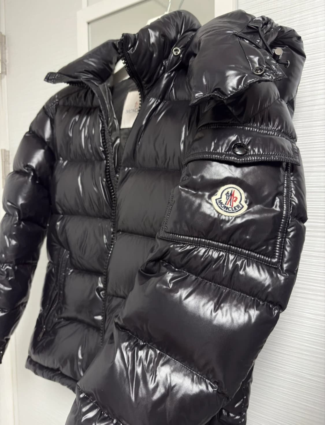 [급] 몽클레어 마야 패딩 블랙 상품이미지3