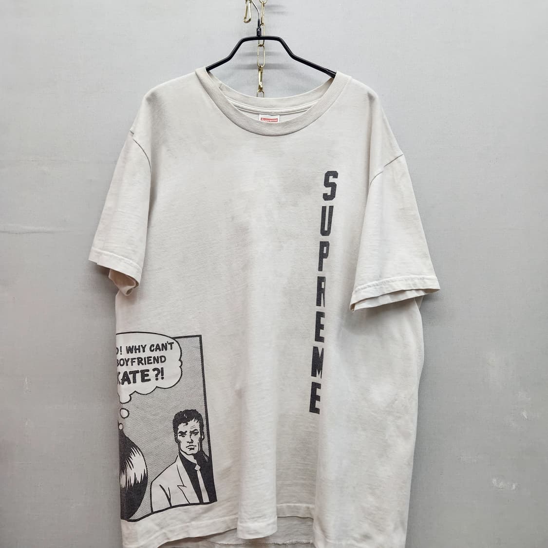 슈프림x트레셔 보이프렌드 빈티지 프린팅 반팔티  L(L) 상품이미지1