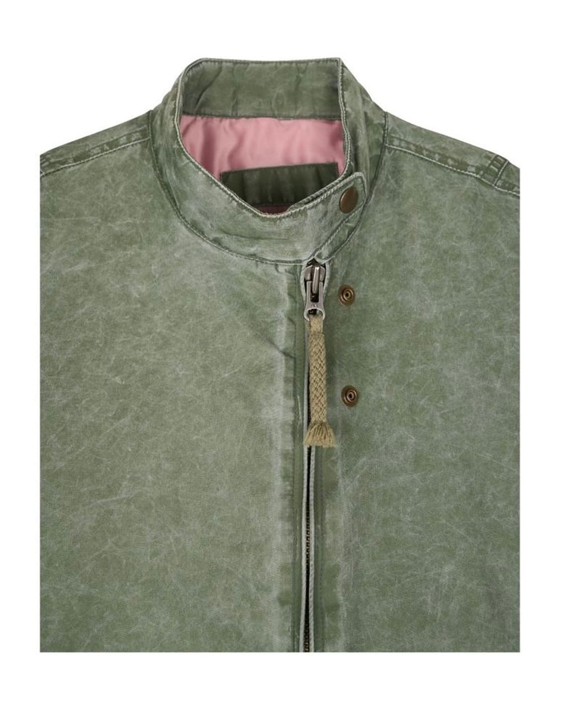 Etce 워시드 크롭 봄버 상품이미지3