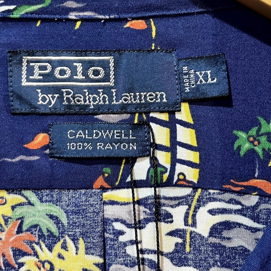 RALPH LAUREN CALDWELL RAYON HAWAIIAN SHIRTS (110) 상품이미지3