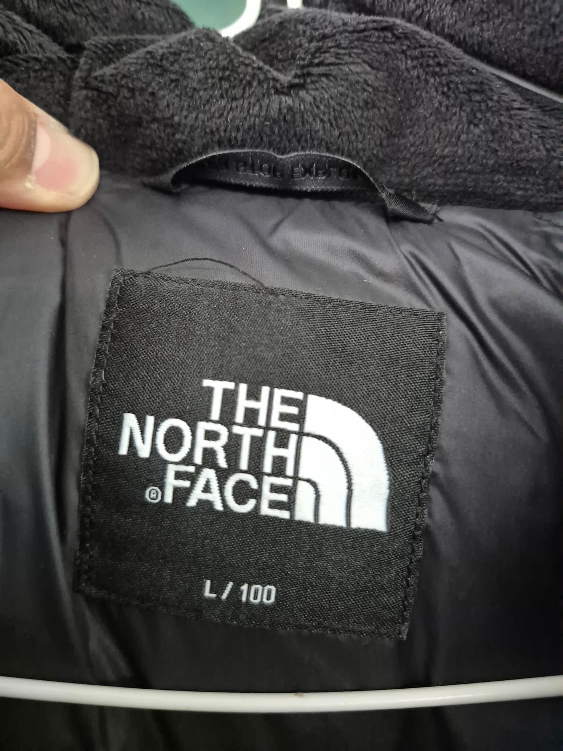 노스페이스 페이즐리 눕시 패딩 L(100) 5회미만착용 상품이미지7