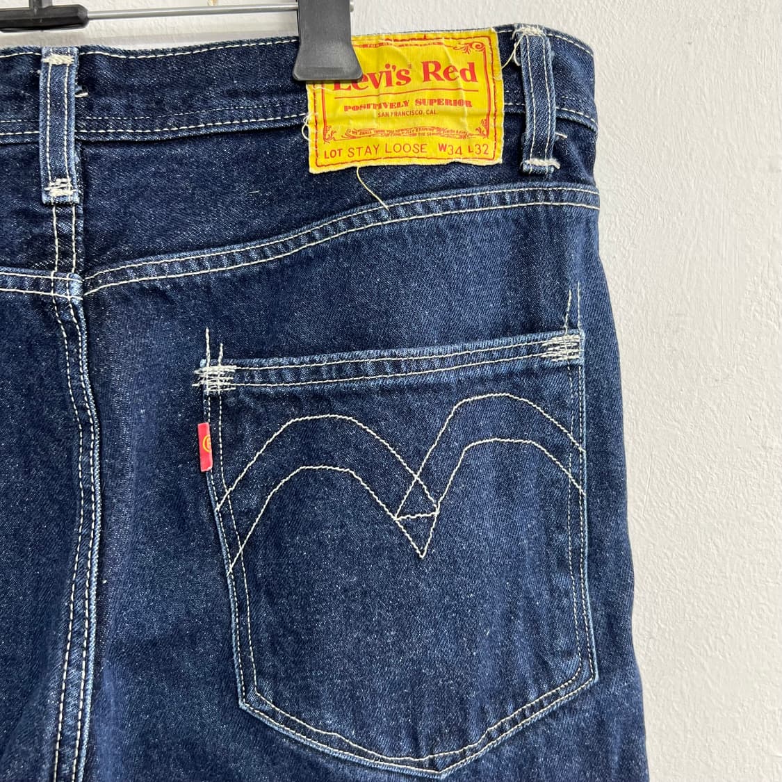 리바이스 엔지니어드 레드 데님팬츠 상품이미지7