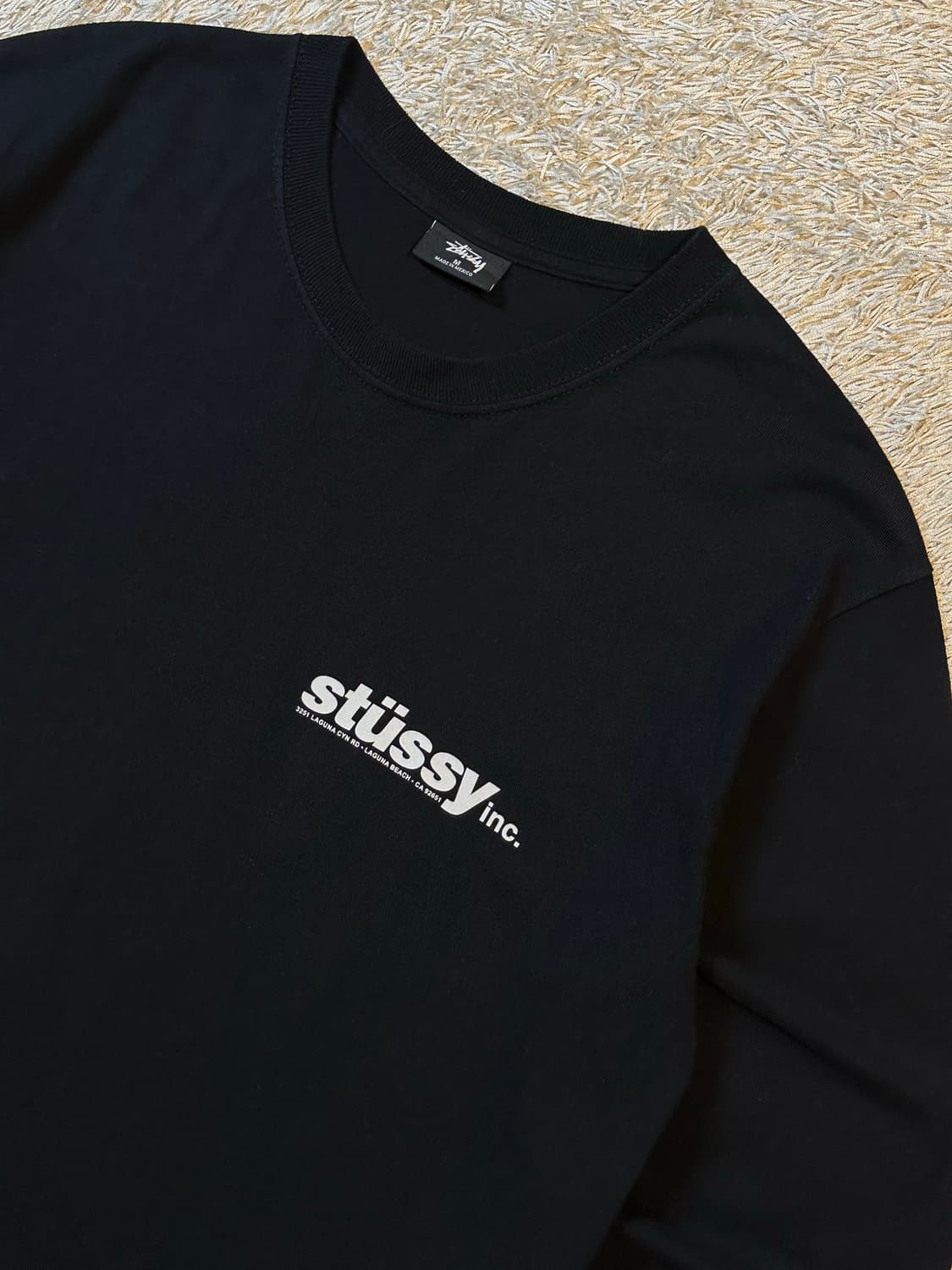 스투시 STUSSY 월드투어 롱슬리브 블랙 상품이미지3