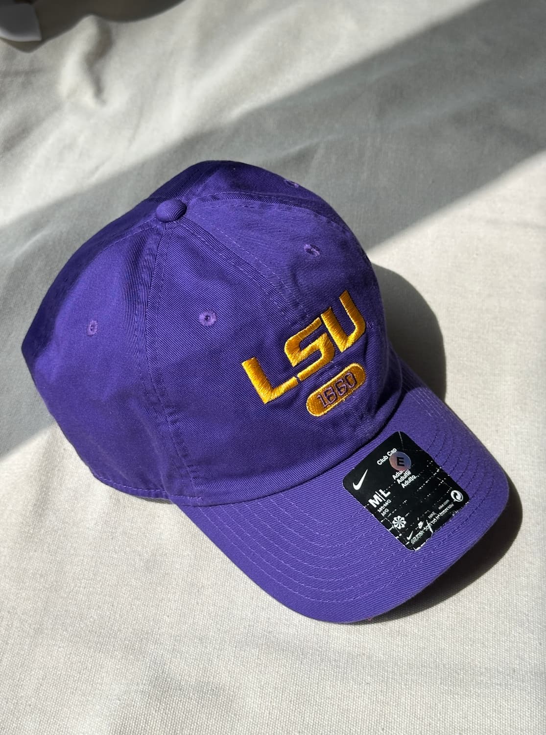 나이키 루이지애나 주립대 LSU 퍼플 볼캡 M/L 상품이미지1