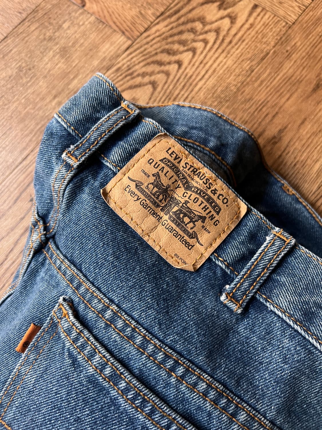 [36]리바이스 오렌지탭 스트레이트 데님 팬츠 상품이미지5