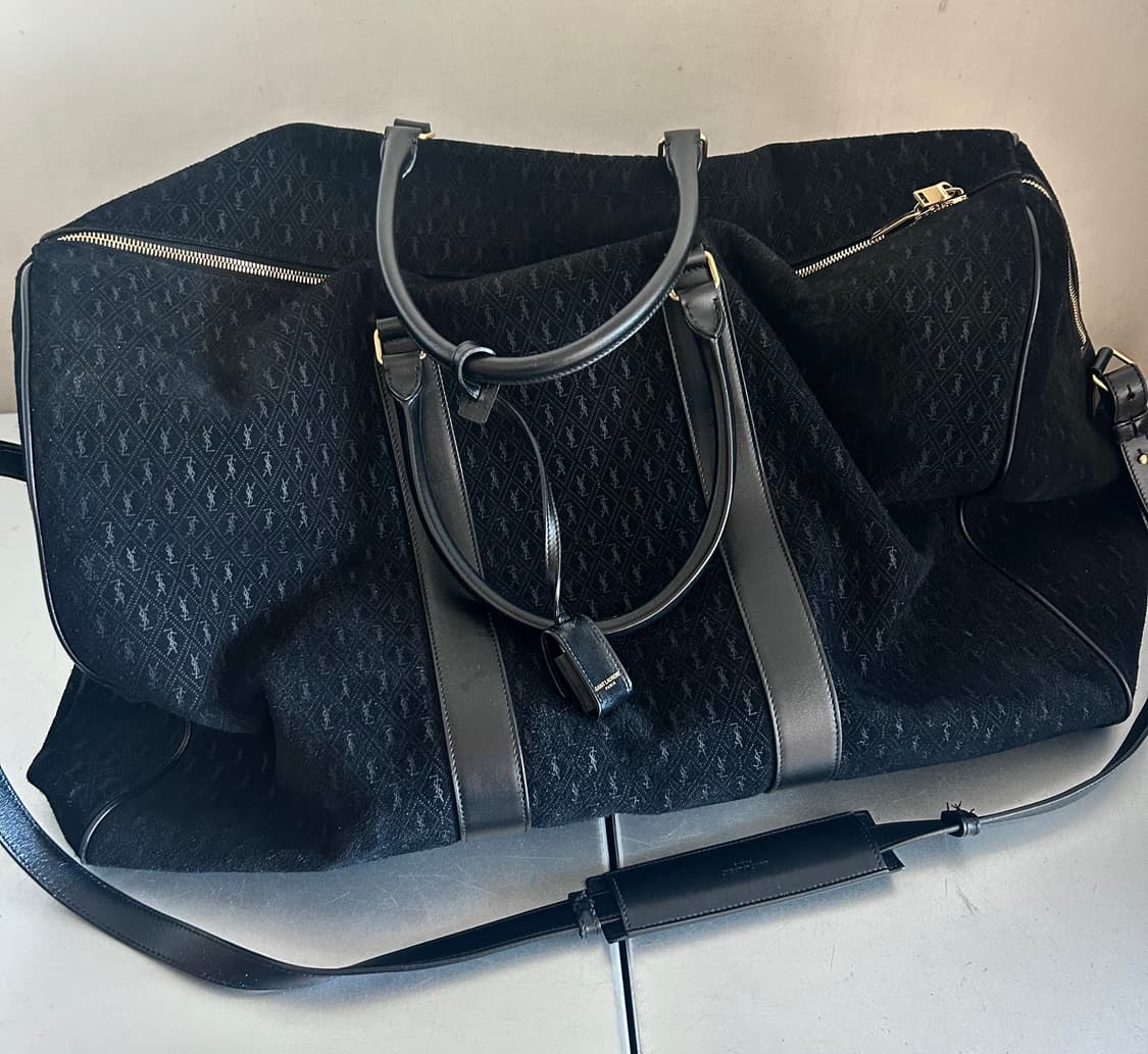 생로랑 스웨이드 보스턴백 상품이미지2