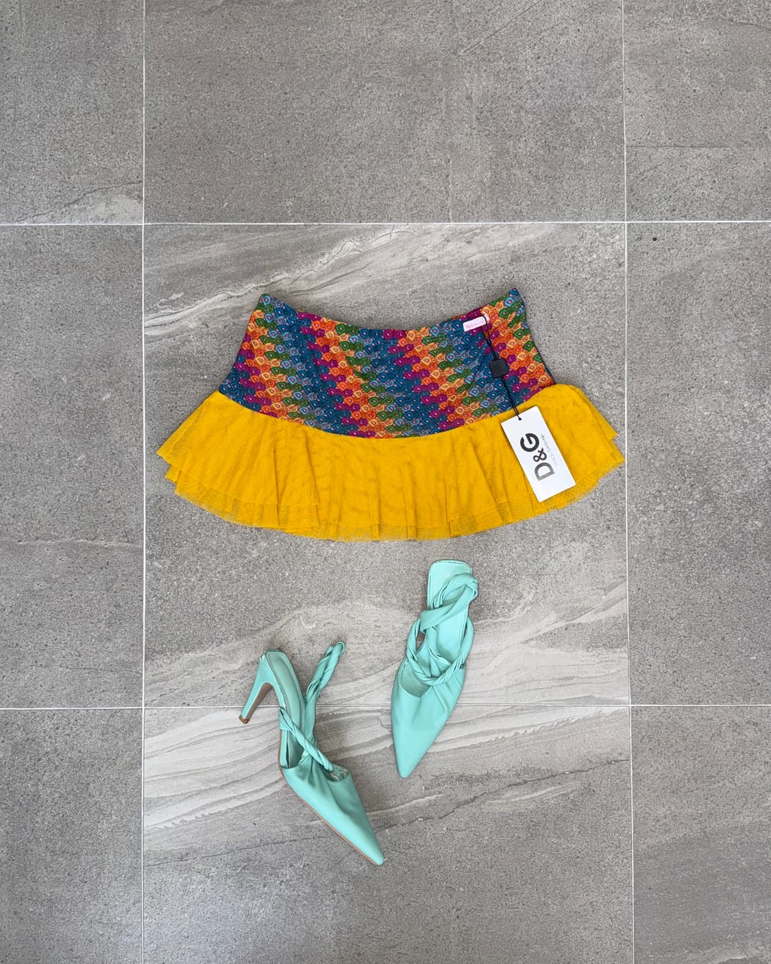 Dolce&Gabbana beachwear rainbow mini sk 상품이미지1