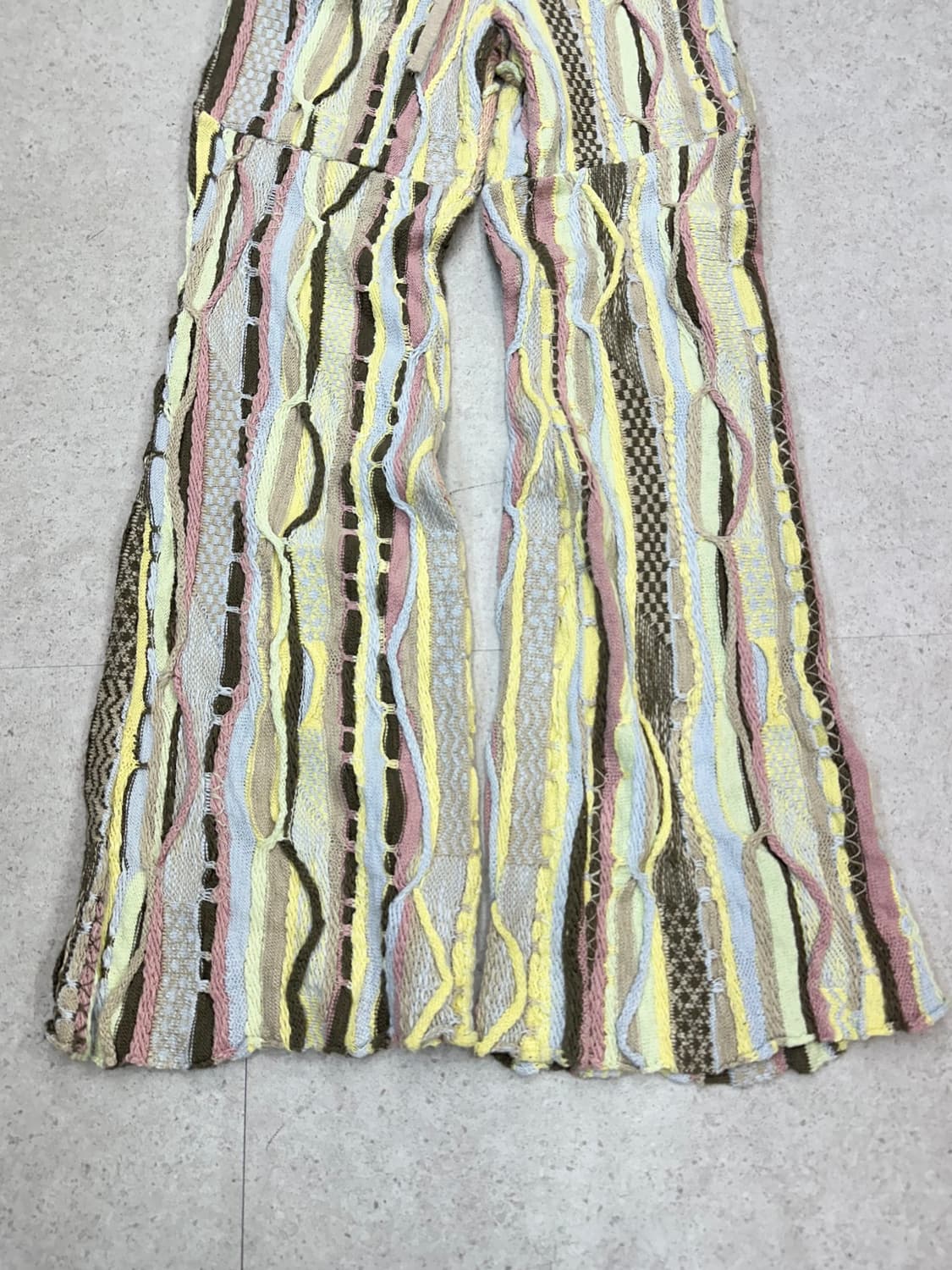 Kapital 7G Knit Gaudy Flare Pants 캐피탈 상품이미지2