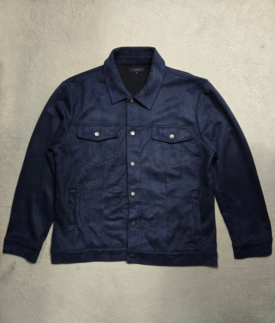 TAKA:Q 타케오 키쿠치 스웨이드 퀄팅 자켓 XL 상품이미지2