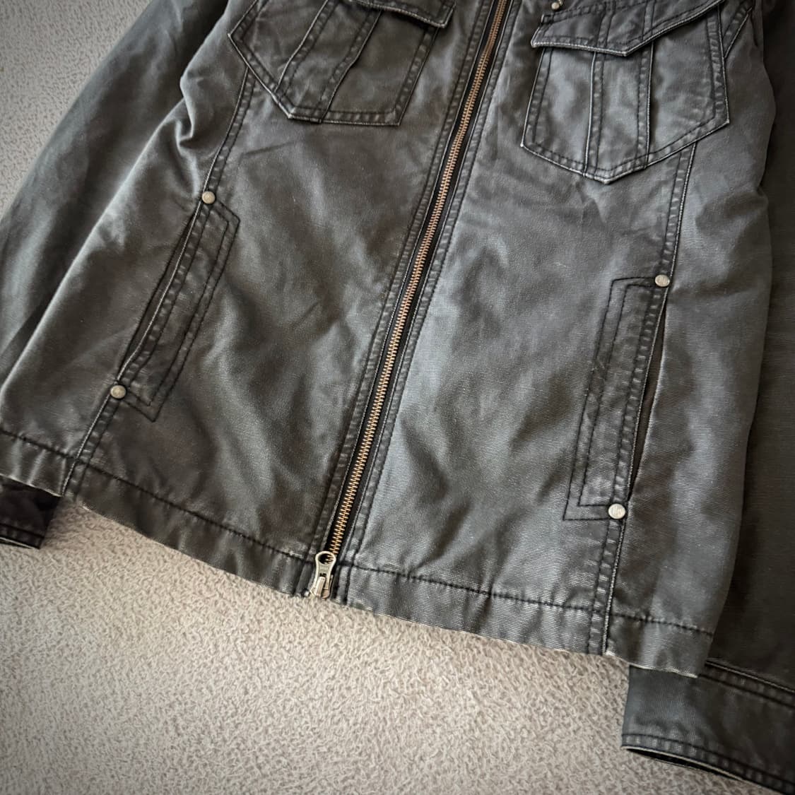 Hideaways biker jacket 상품이미지4