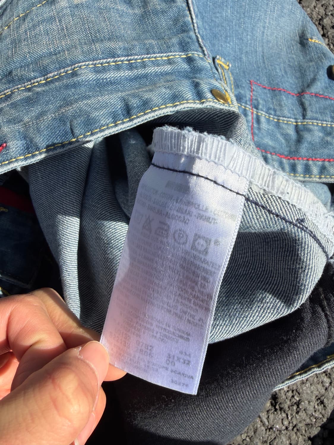 유럽판 리바이스 엔지니어드 진 신치백 데드스탁 상품이미지5