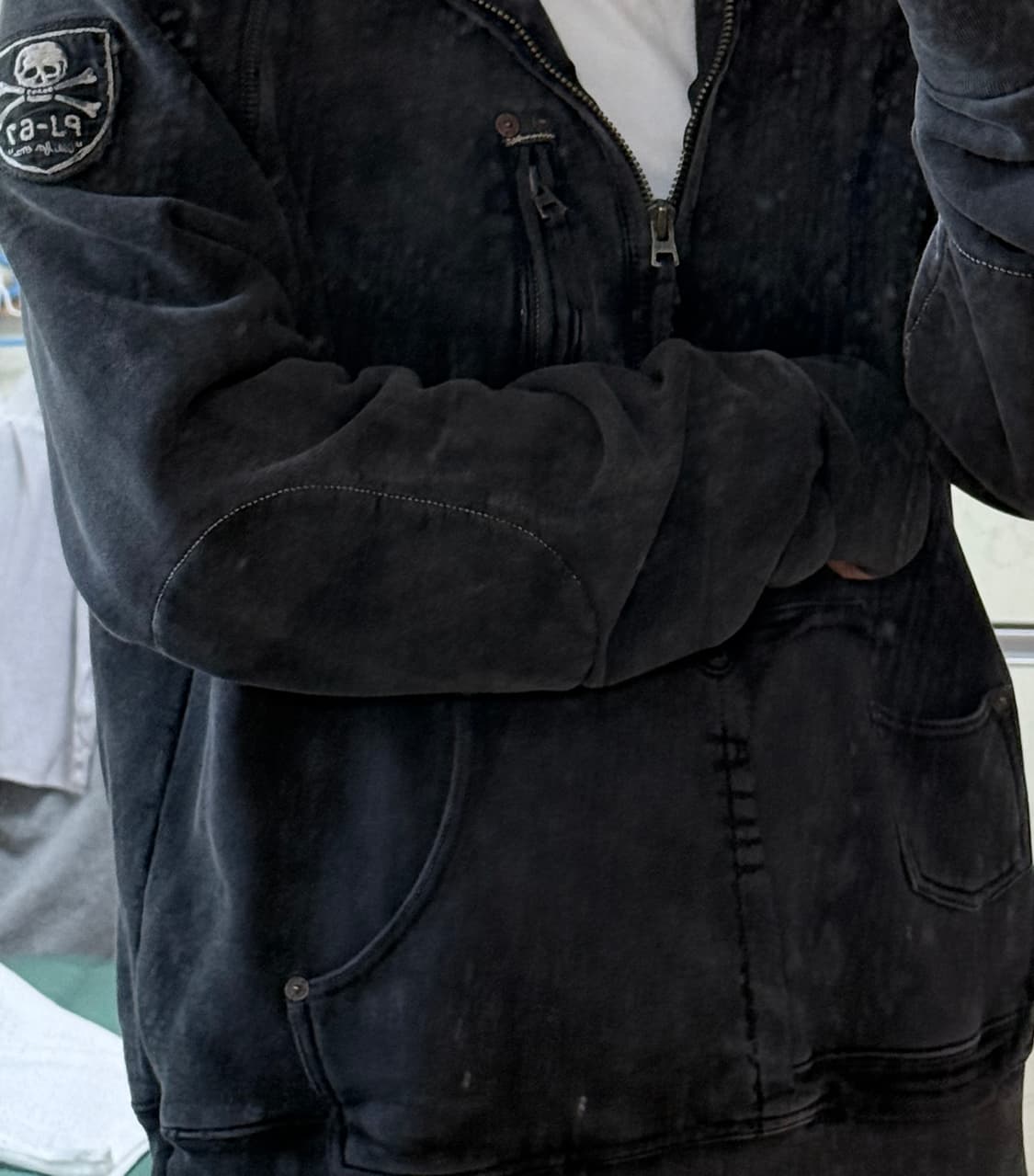폴로 후드집업 반집업 상품이미지3