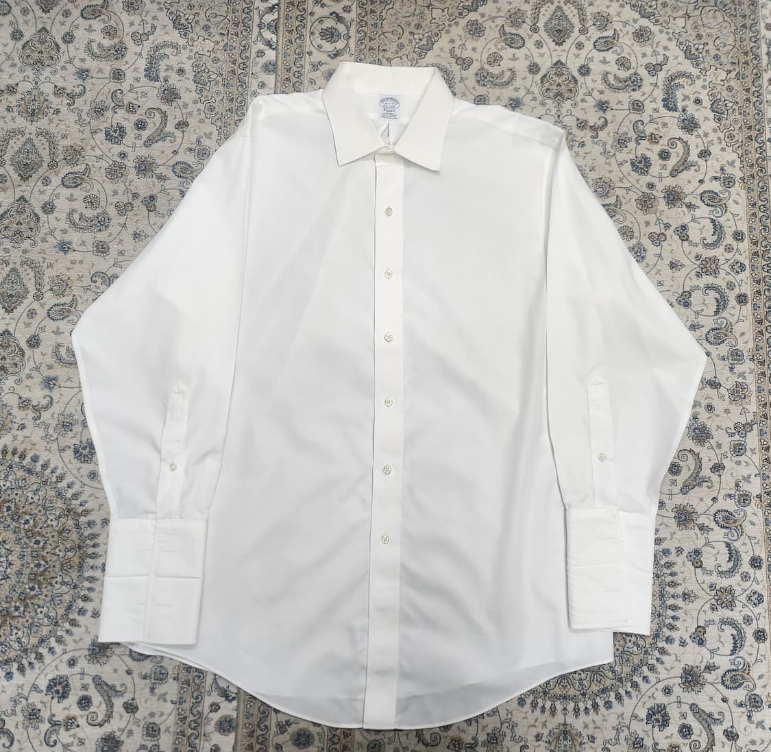 브룩스 브라더스 화이트 드레스 셔츠 16 2/1 (105-107) 상품이미지1