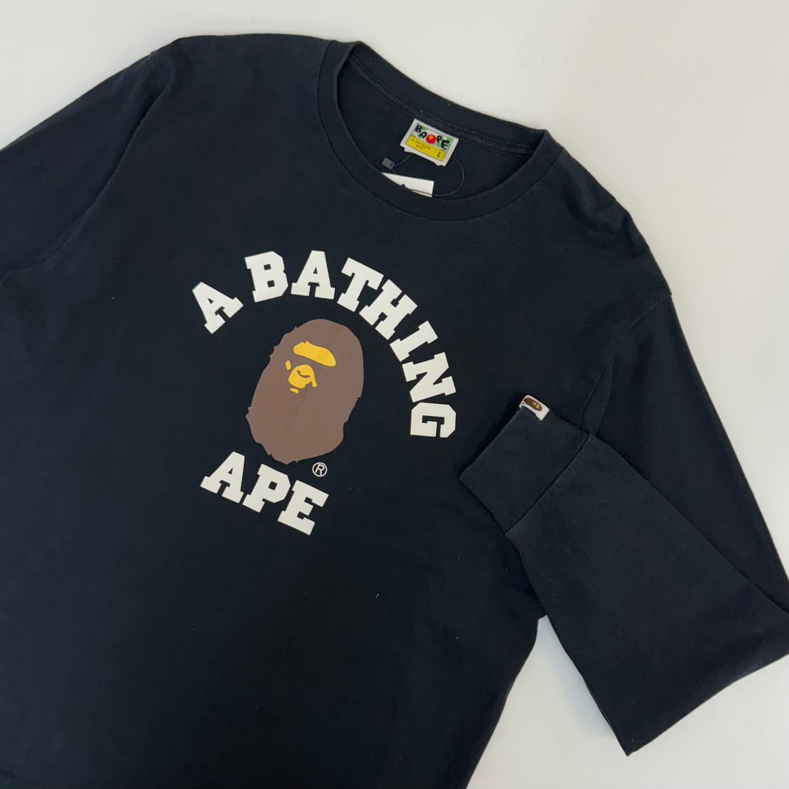 베이프 블랙 롱슬리브  상품이미지2