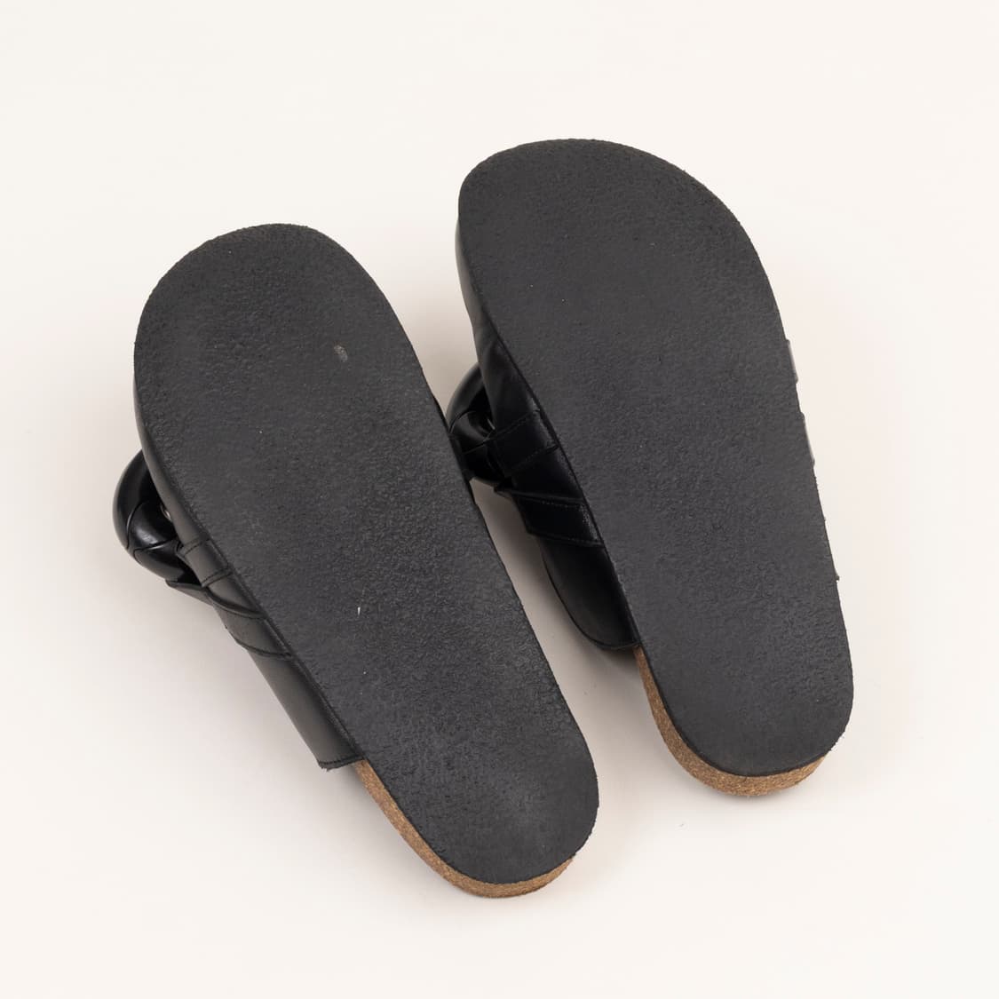 JW앤더슨 슬리퍼 클로그 뮬 올블랙 38 (240,245,250) 상품이미지5